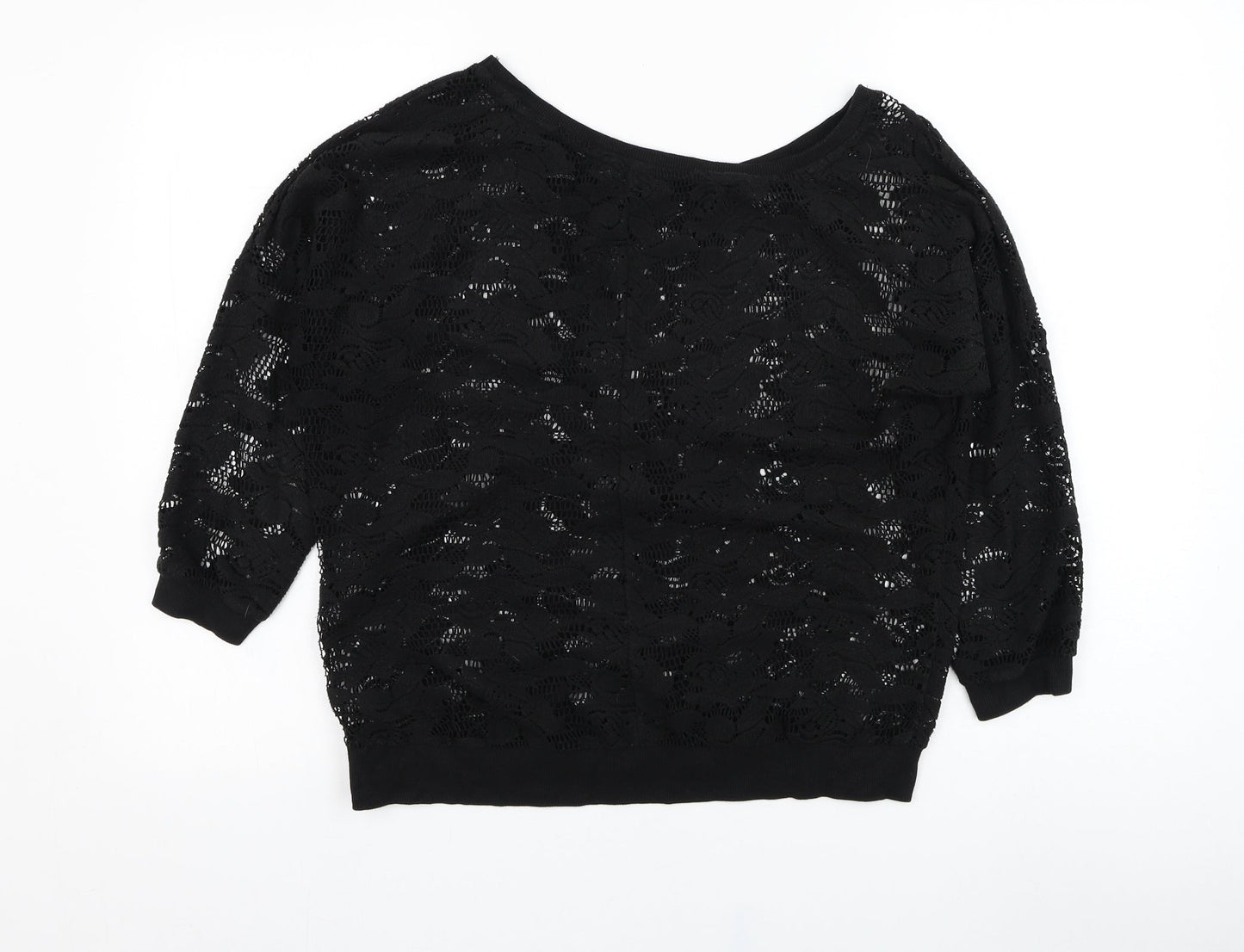 Womens UK Size 12 Atmosphere Black Pullover Jumper