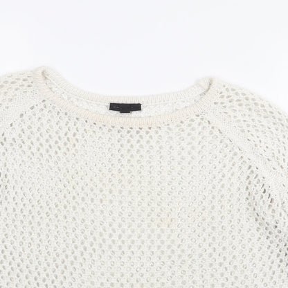 Womens UK Size 8 Topshop Ivory Pullover Jumper