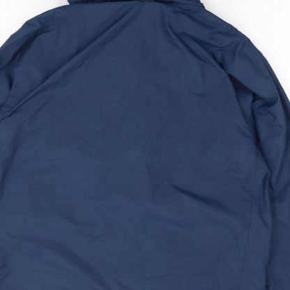 Mens UK Size S gti Gentini Nautical Blue Rain Coat