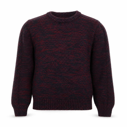 Matalan Boys Red Crew Neck  Acrylic Pullover Jumper Size 10 Years  Pullover