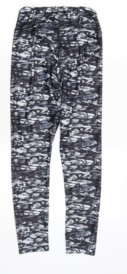 Womens UK Size 8 Preworn Regular Fit Jegging Black Trousers