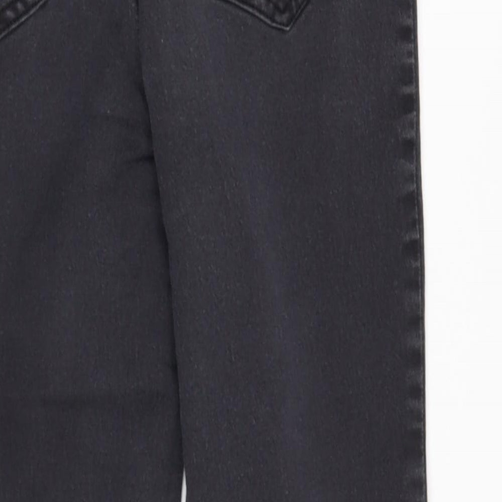 TESCO Womens Black  Cotton Skinny Jeans Size 10 L26 in Regular
