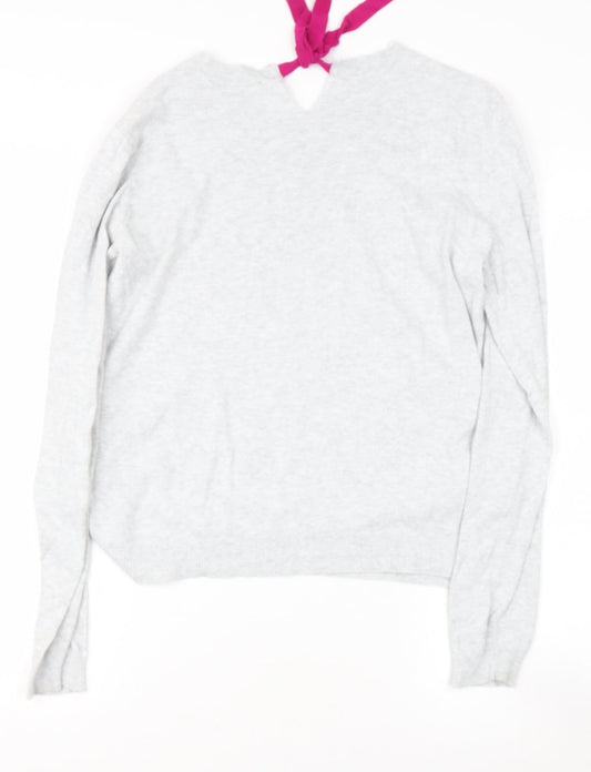 Womens UK Size M Oasis Grey Basic Polo