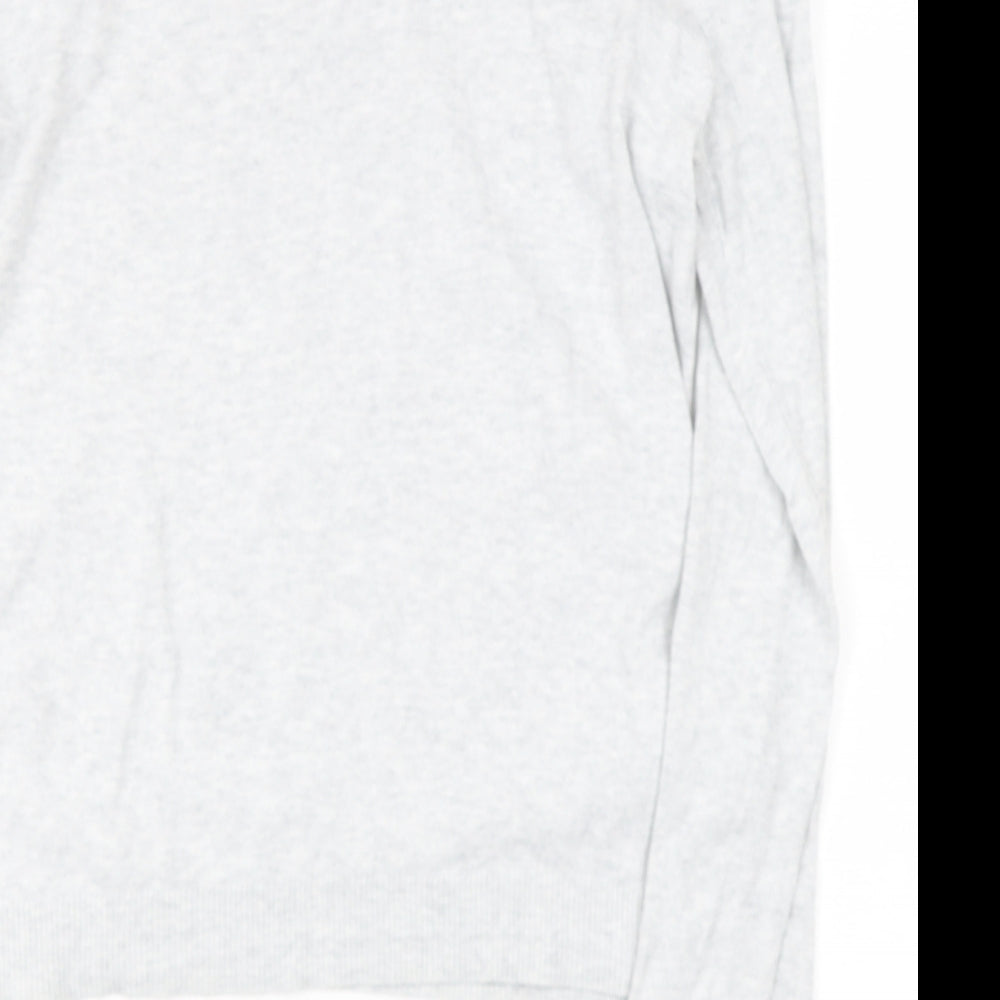 Womens UK Size M Oasis Grey Basic Polo