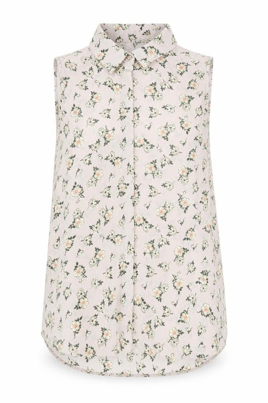 newlook Womens Multicoloured Floral Polyester Basic Blouse Size 8 Collared