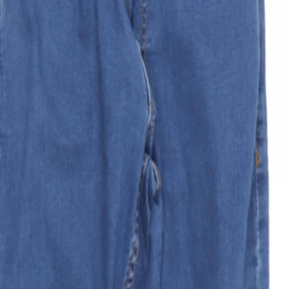 denim & co Womens Blue  Cotton Blend Jegging Jeans Size S L30 in Slim