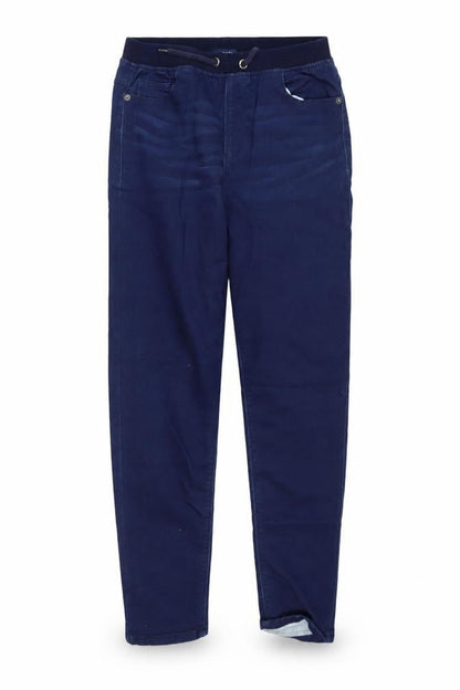 Womens UK Size M Dunnes Stores Regular Fit Harem Blue Trousers