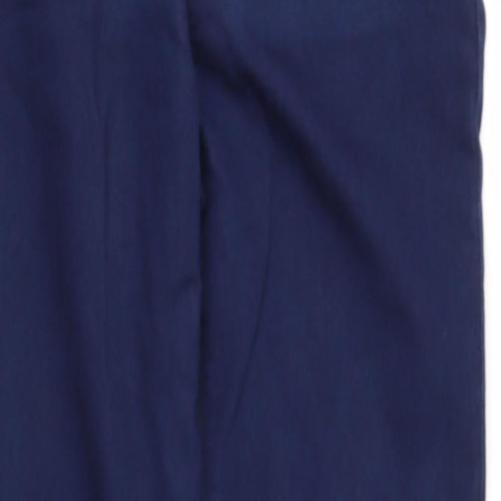 Womens UK Size M Dunnes Stores Regular Fit Harem Blue Trousers