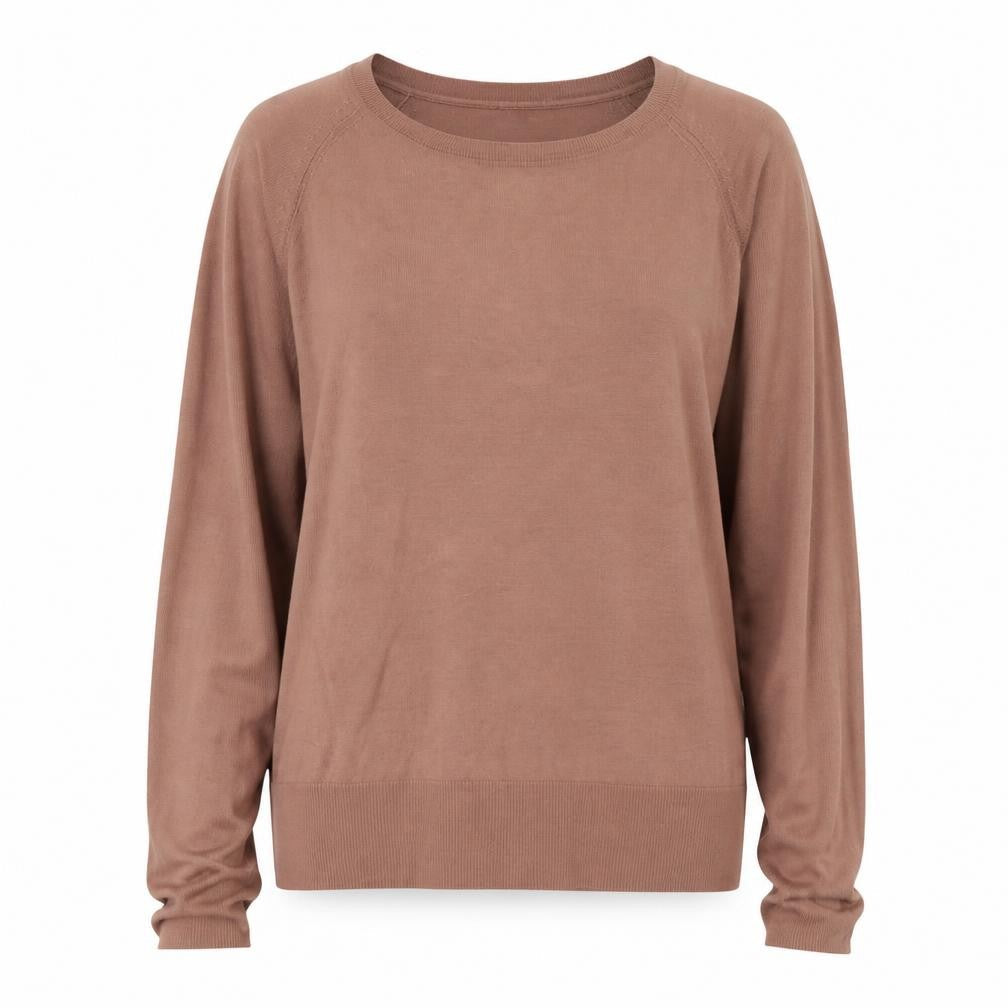 Womens UK Size M Preworn Beige Pullover Jumper