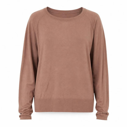 Womens UK Size M Preworn Beige Pullover Jumper