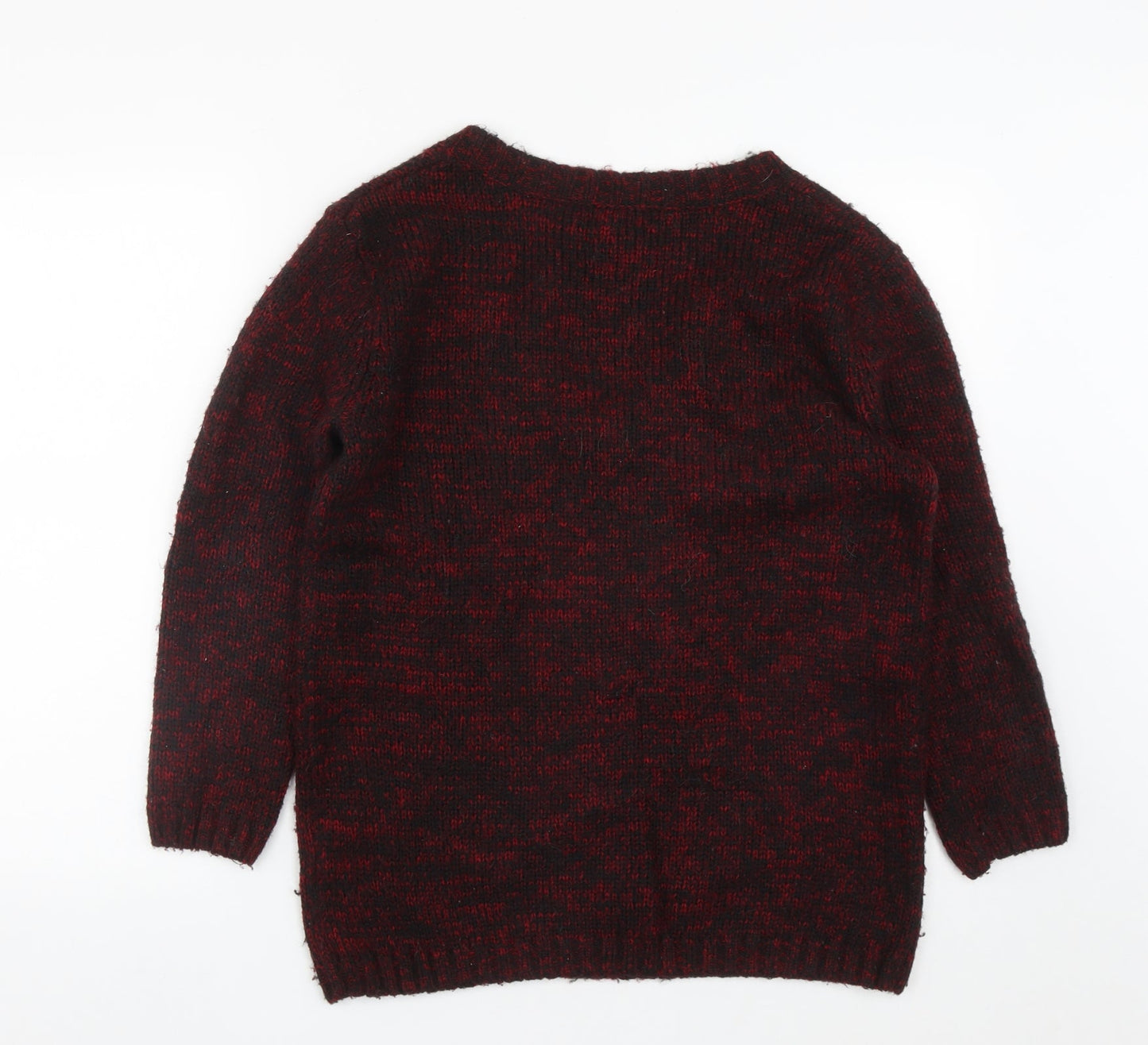 Womens UK Size 10 Matalan Red Pullover Jumper