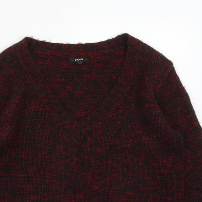 Womens UK Size 10 Matalan Red Pullover Jumper