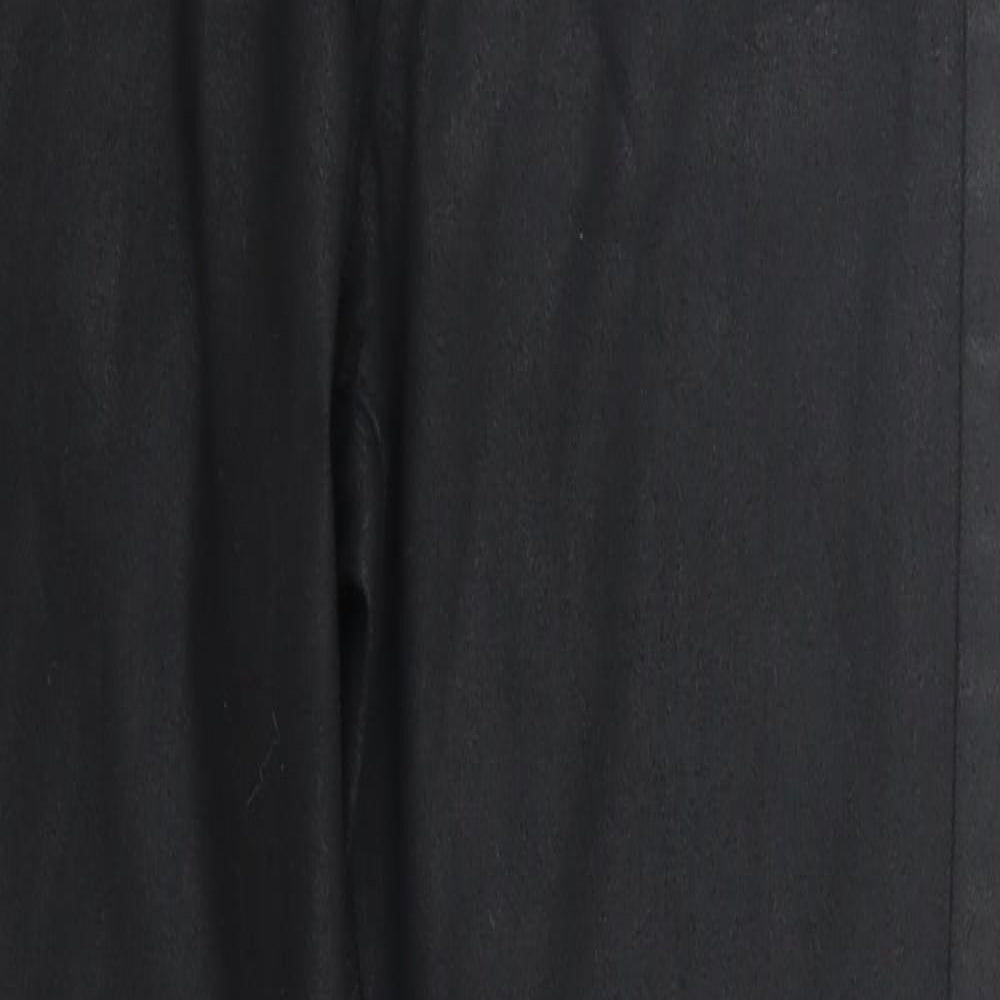 ASOS Womens Black  Cotton Straight Jeans Size 26 in L27 in Regular Zip