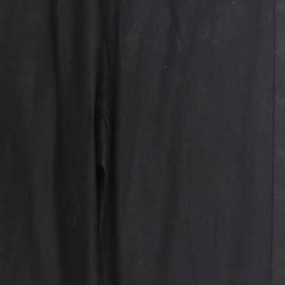 ASOS Womens Black  Cotton Straight Jeans Size 26 in L27 in Regular Zip