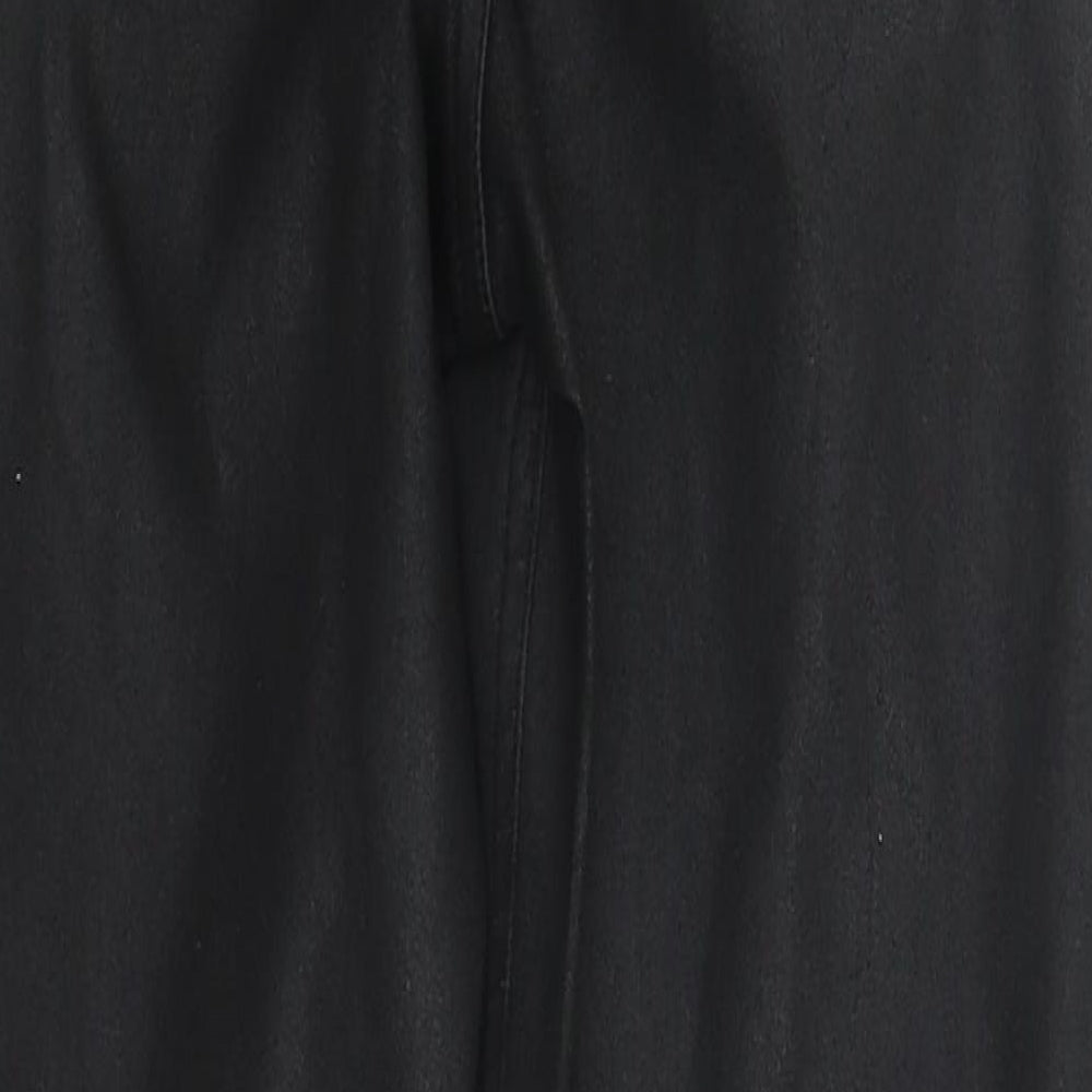 ASOS Womens Black  Cotton Straight Jeans Size 26 in L27 in Regular Zip