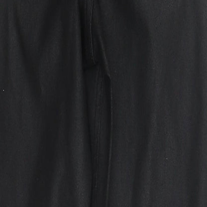 ASOS Womens Black  Cotton Straight Jeans Size 26 in L27 in Regular Zip