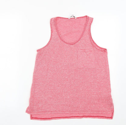 Womens UK Size 10 NEXT Pink Basic Tank