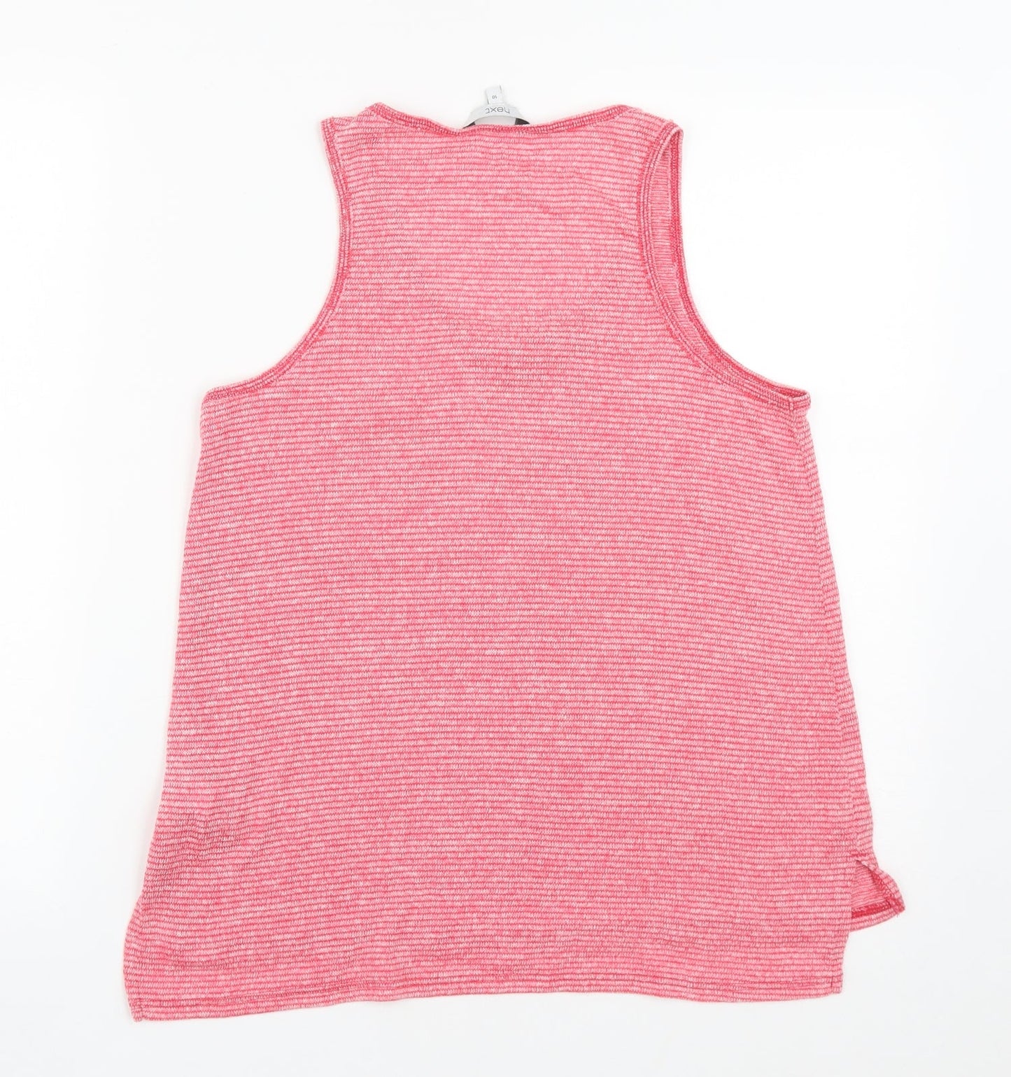 Womens UK Size 10 NEXT Pink Basic Tank