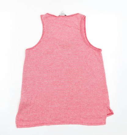 Womens UK Size 10 NEXT Pink Basic Tank