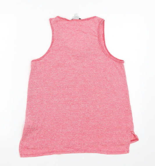 Womens UK Size 10 NEXT Pink Basic Tank
