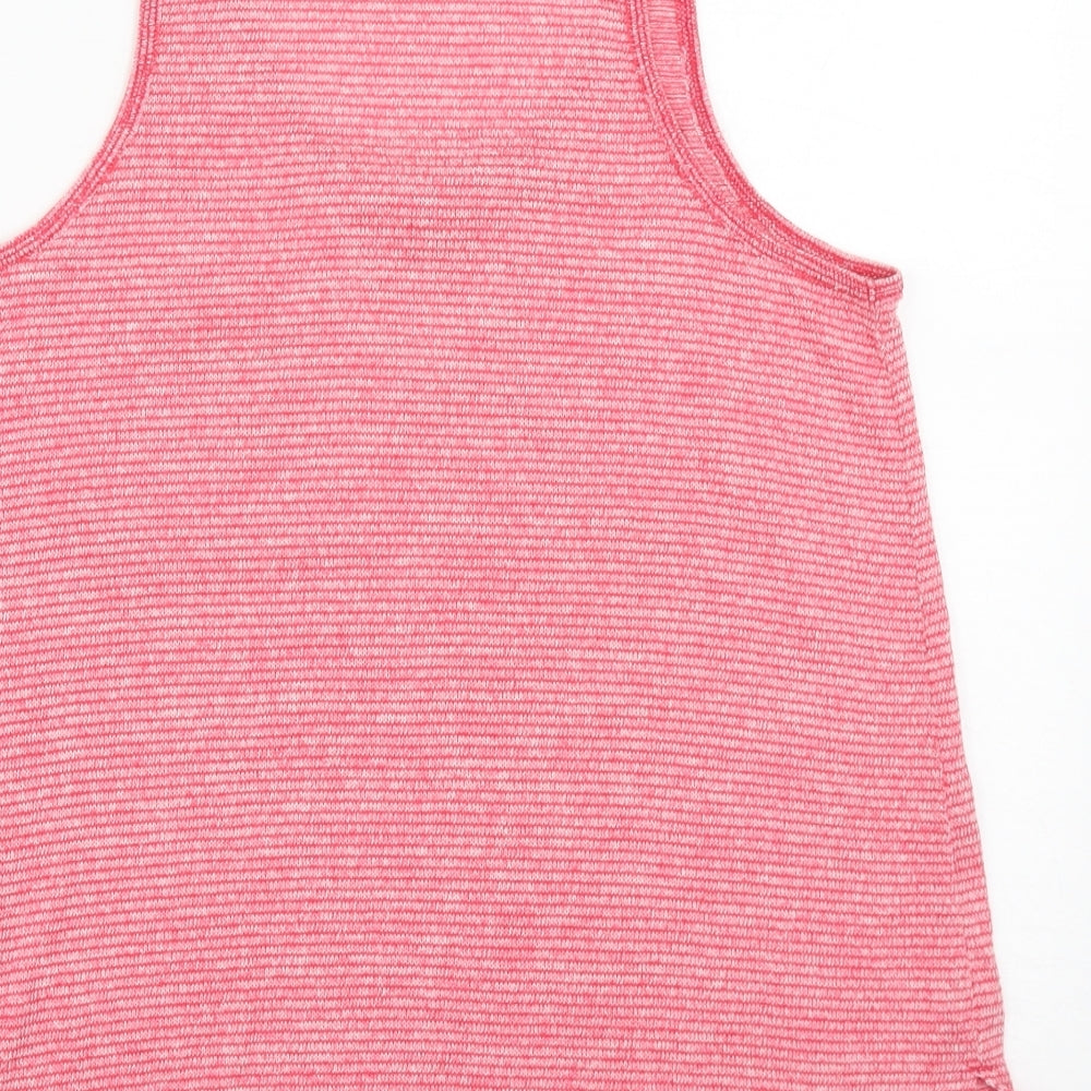 Womens UK Size 10 NEXT Pink Basic Tank
