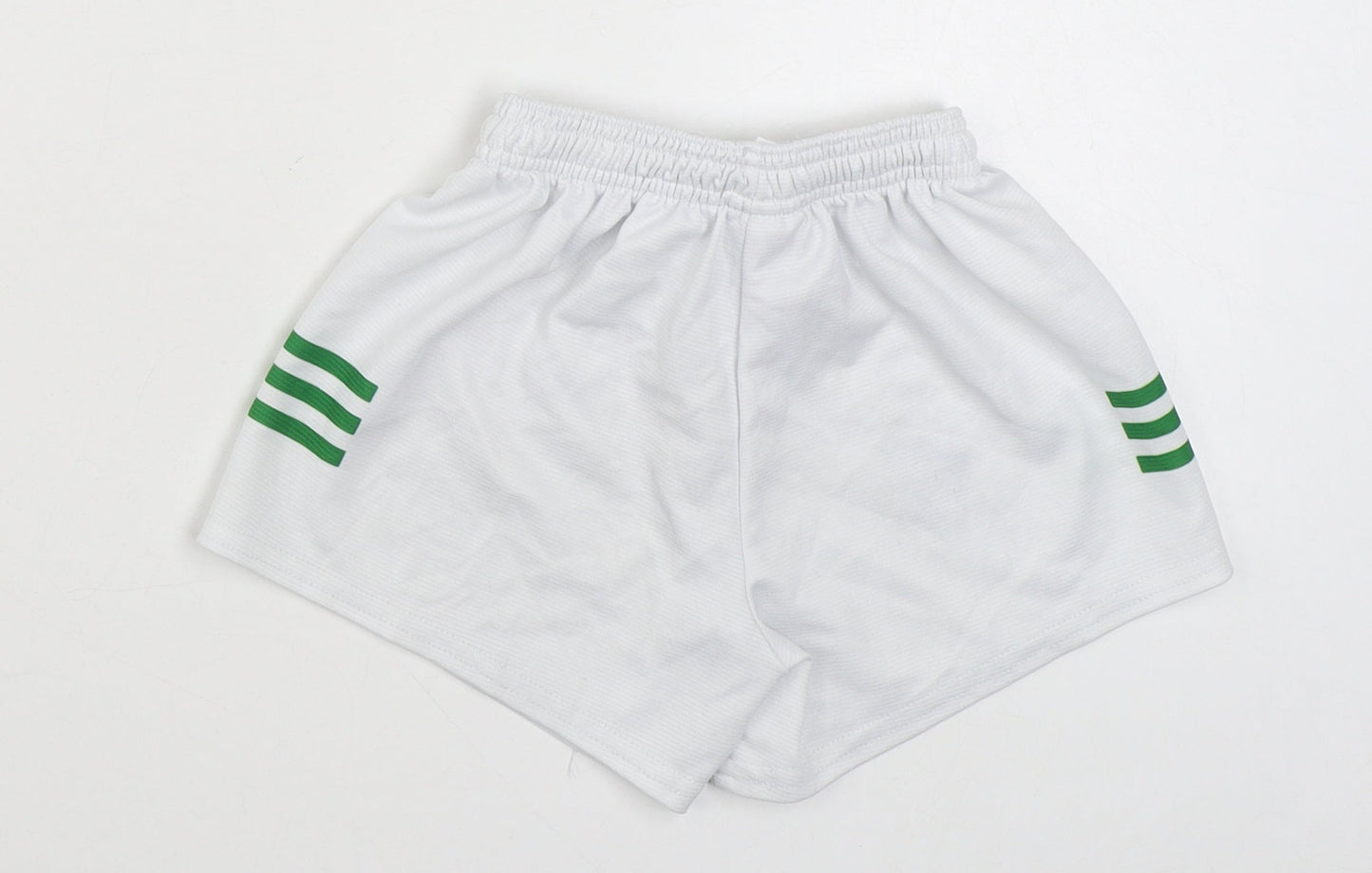O'Neills Boys White  Polyester Sweat Shorts Size 3-4 Years  Regular Tie