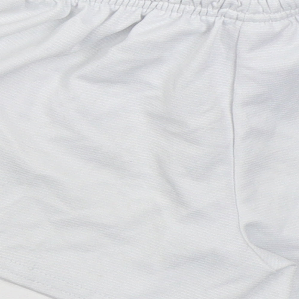 O'Neills Boys White  Polyester Sweat Shorts Size 3-4 Years  Regular Tie