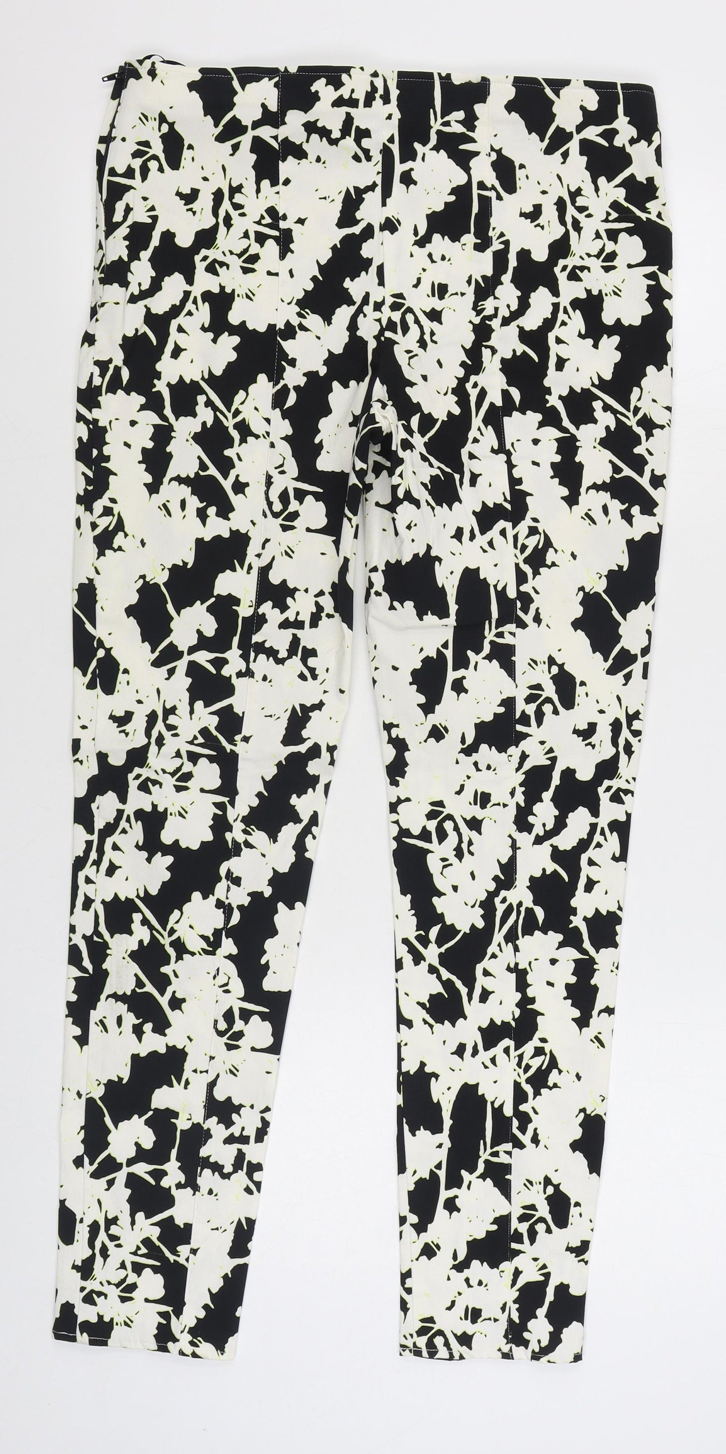 Womens UK Size 14 Atmosphere Regular Fit Carrot Black Trousers