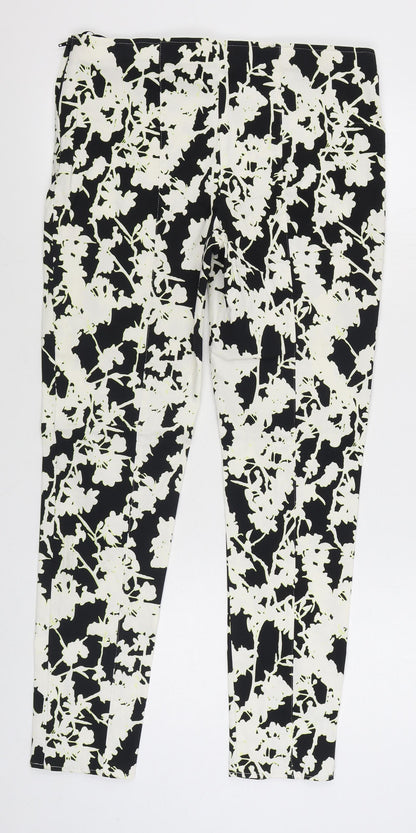 Womens UK Size 14 Atmosphere Regular Fit Carrot Black Trousers
