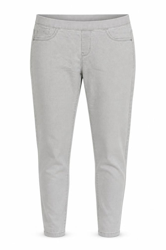 Denim & Co. Womens Grey  Cotton Jegging Jeans Size 10 L27 in Regular