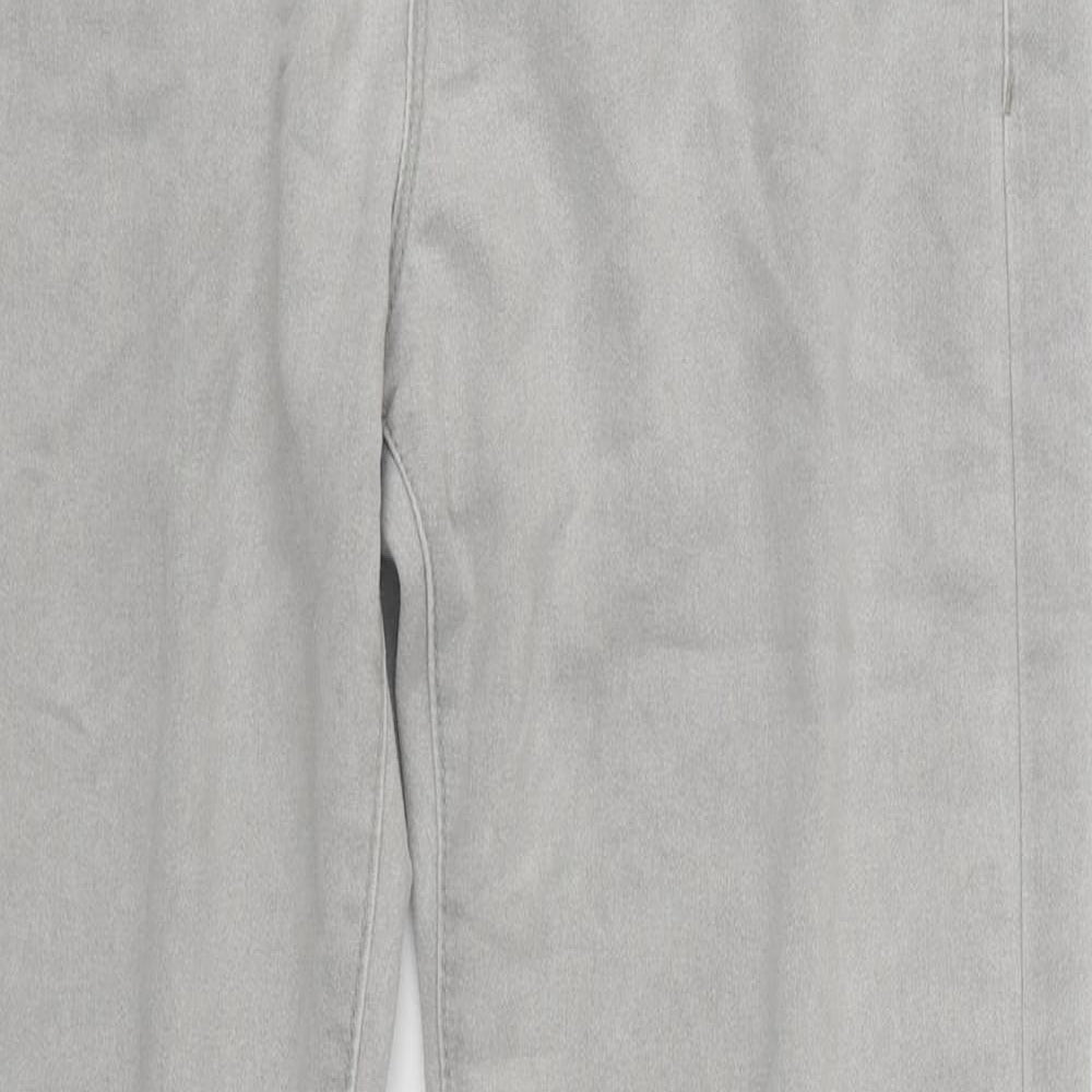 Denim & Co Womens Grey  Cotton Jegging Jeans Size 10 L27 in Regular