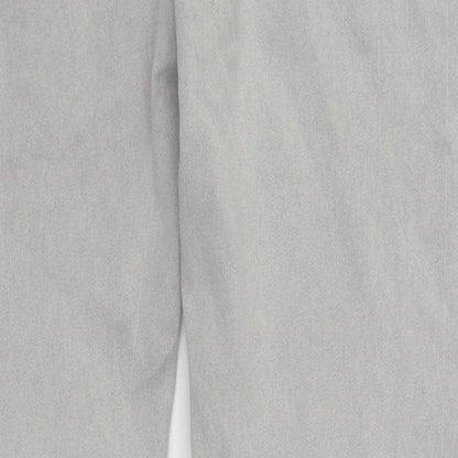 Denim & Co Womens Grey  Cotton Jegging Jeans Size 10 L27 in Regular