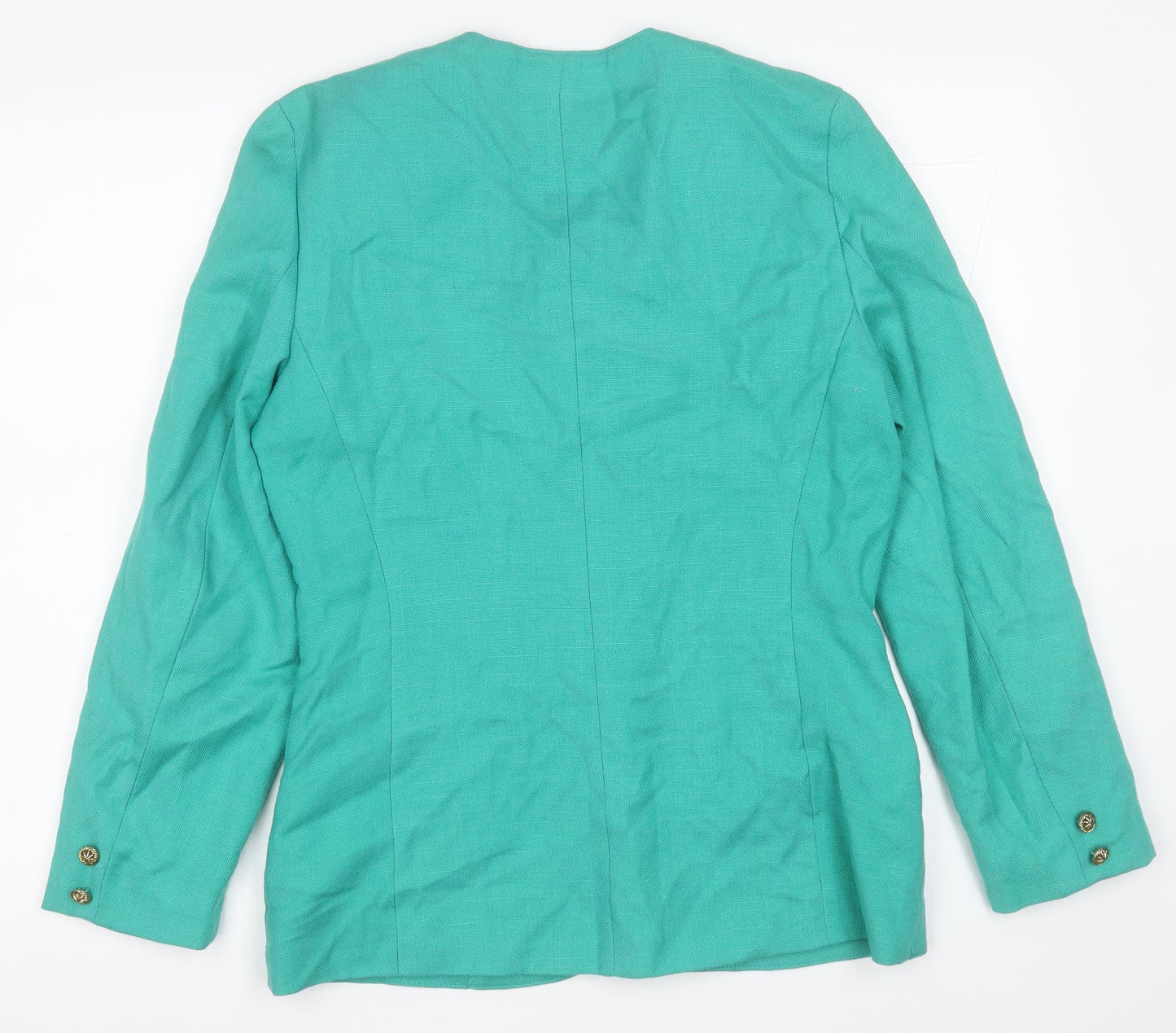 Womens UK Size 14 David Barry Green Jacket