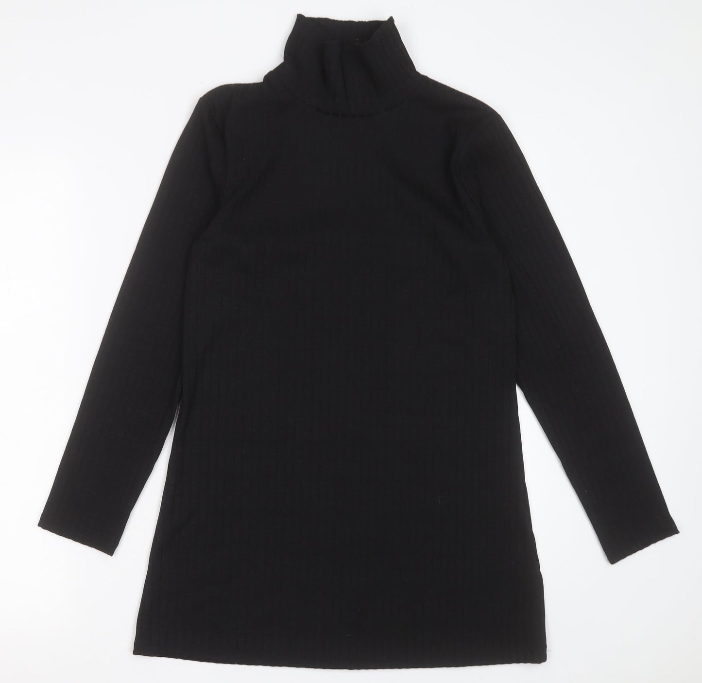 Principles Womens Black  Polyester A-Line  Size 12  High Neck Pullover