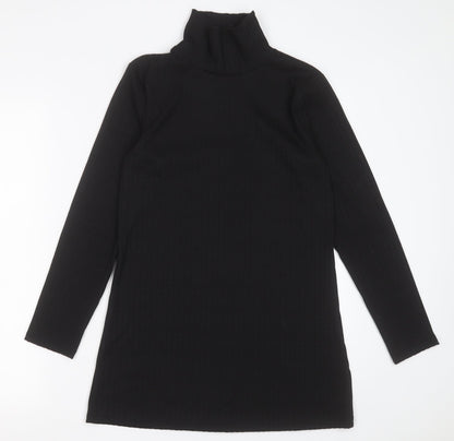 Principles Womens Black  Polyester A-Line  Size 12  High Neck Pullover