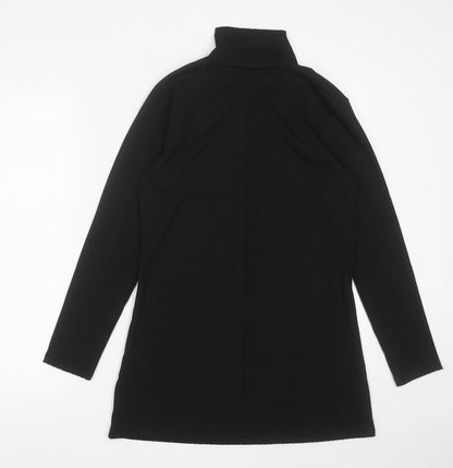 Principles Womens Black  Polyester A-Line  Size 12  High Neck Pullover