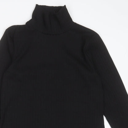 Principles Womens Black  Polyester A-Line  Size 12  High Neck Pullover