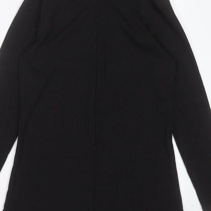 Principles Womens Black  Polyester A-Line  Size 12  High Neck Pullover