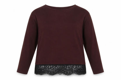 Womens UK Size 14 F&F Purple Pullover Jumper