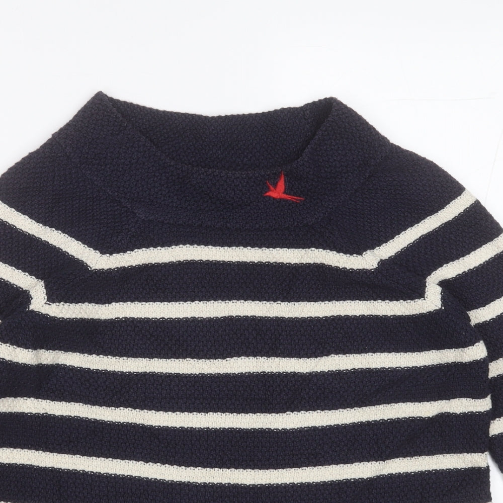 Womens UK Size 8 Per Una Blue Pullover Jumper