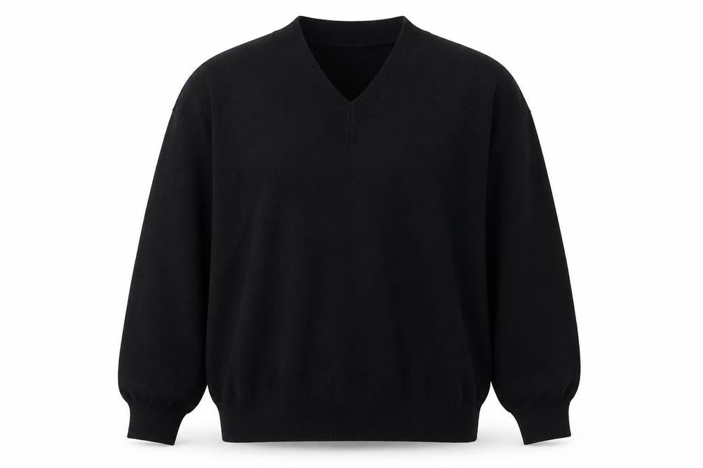 Womens UK Size L Marks and Spencer Black Pullover Jumper