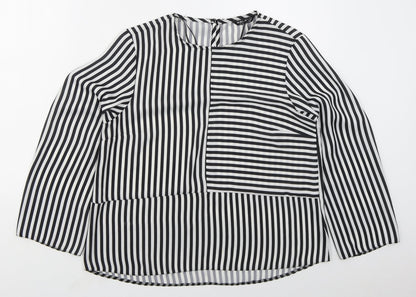 Womens UK Size 14 Select Black Basic Blouse