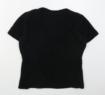 Womens UK Size 14 Evie Black Pullover Jumper