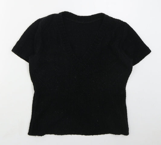 Womens UK Size 14 Evie Black Pullover Jumper