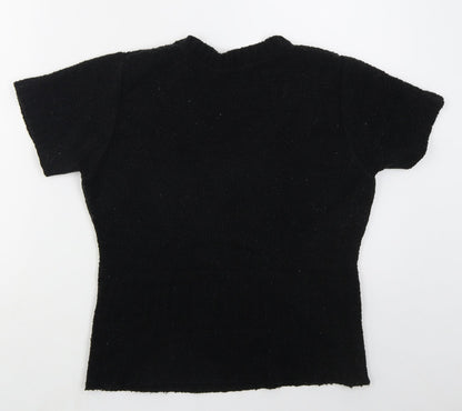 Womens UK Size 14 Evie Black Pullover Jumper