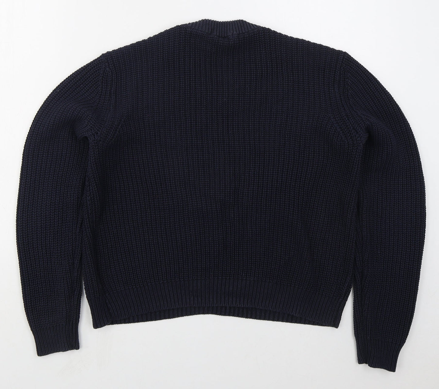 Womens UK Size M H&M Blue Pullover Jumper