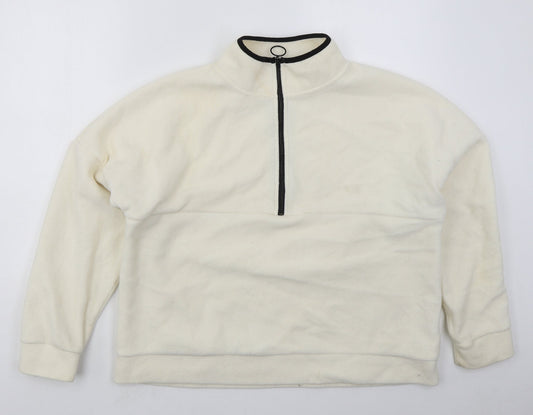 Primark Womens Ivory   Jacket  Size 14  Zip