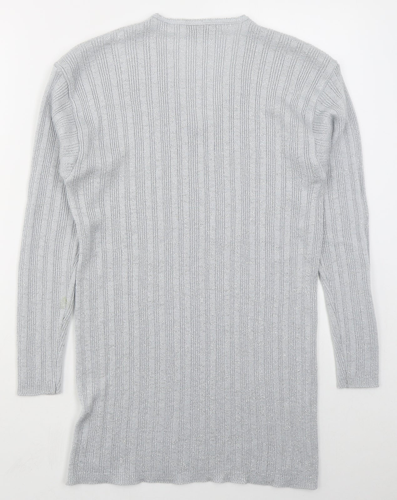 Womens UK Size L Fashion Extra Grey Pullover Jumper