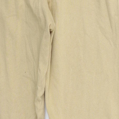 Womens UK Size S H&M Regular Fit Sweatpants Beige Trousers