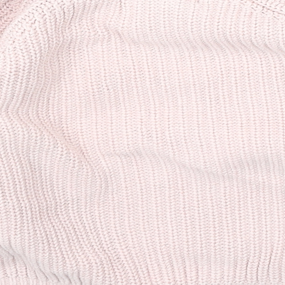Primark  Girls Pink  Cotton Pullover Jumper Size 24 Months